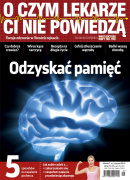 O czym lekarze ci nie powiedzą O Czym Lekarze Ci Nie Powiedzą 01/2019