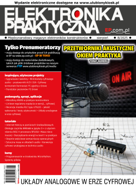 Elektronika Praktyczna Sierpień 2025