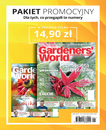 Pakiet Gardeners' World Polska kwiecień 2022
