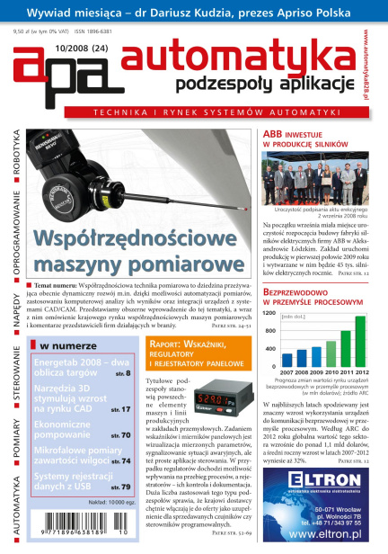 Automatyka, Podzespoły, Aplikacje