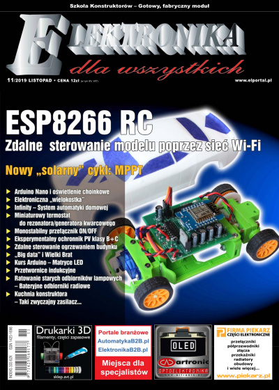 Elektronika dla Wszystkich 11/2019 Elektronika dla Wszystkich 11/2019