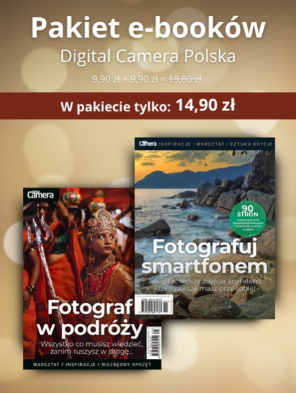 Pakiet e-booków: Fotografuj Smartfonem + Fotograf w Podróży 
