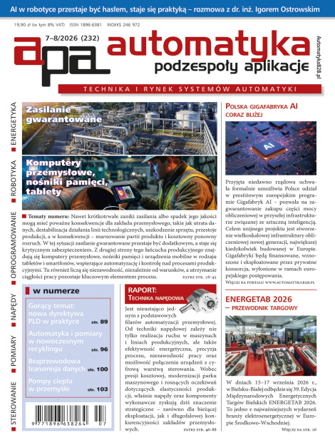 Automatyka, Podzespoły, Aplikacje