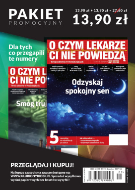 Pakiet O Czym Lekarze Ci Nie Powiedzą