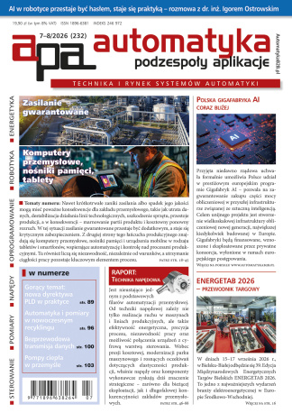 Automatyka, Podzespoły, Aplikacje lipiec - sierpień 2026