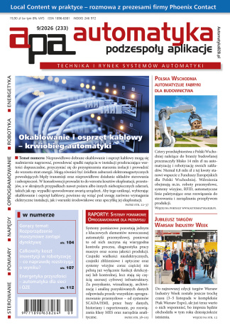 Automatyka, Podzespoły, Aplikacje wrzesień 2026