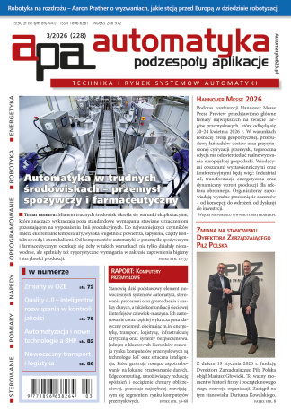 Automatyka, Podzespoły, Aplikacje marzec 2026